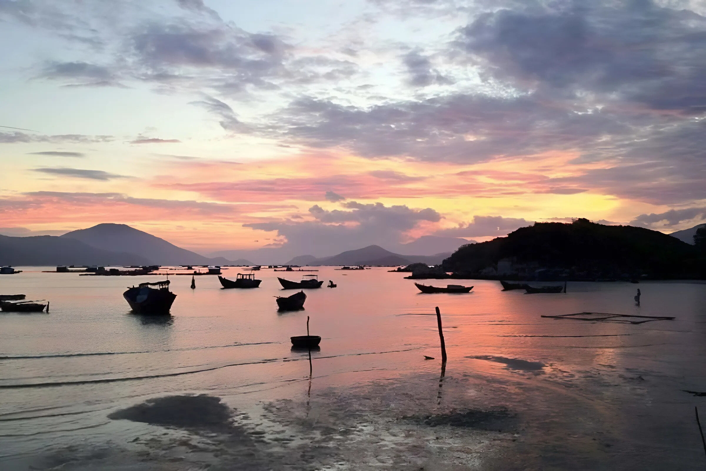 Begin your cultural exploration with Nha Trang’s tranquil ambiance